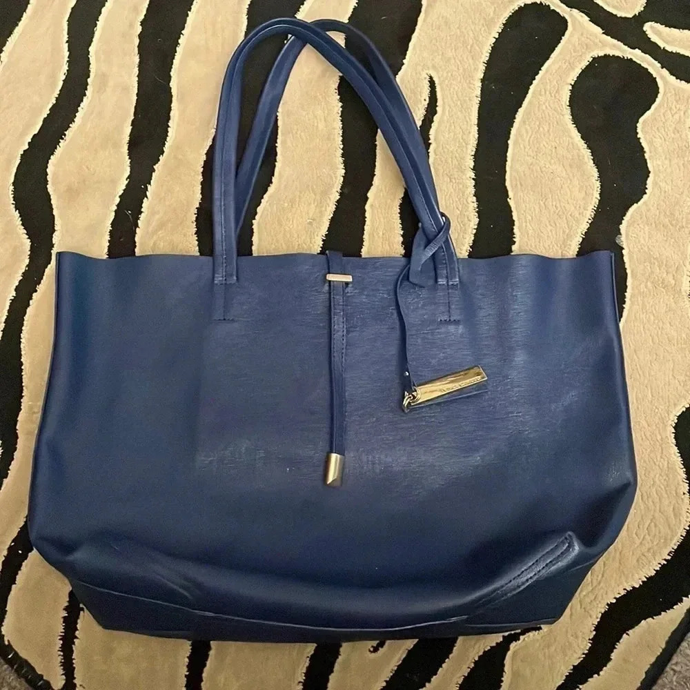 Vince Camuto Royal Blue Tote Bag